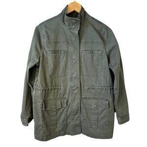 Universal Thread Womens Utility Jacket Olive Green Size Small Garden Girl Grunge